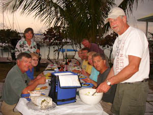 potluckdinner 14 Good News and Salvage Crew Join Us at Sea Spray