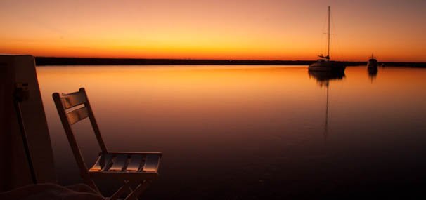 deweesanchorsunset 27 Dropping Anchor   South Carolina Salt Marshes   DeWeese Creek