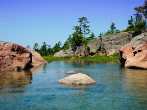 foxislandanchor 1 Fox Island, North Channel – Photos Speak for Themselves
