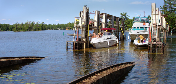 bigchutevisit 10 Trent Severn Waterway – Lost Channel Anchorage – Severn Falls, Canada