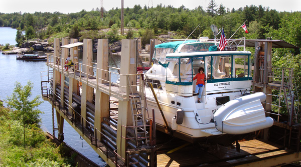 bigchutevisit 32 Trent Severn Waterway – Lost Channel Anchorage – Severn Falls, Canada