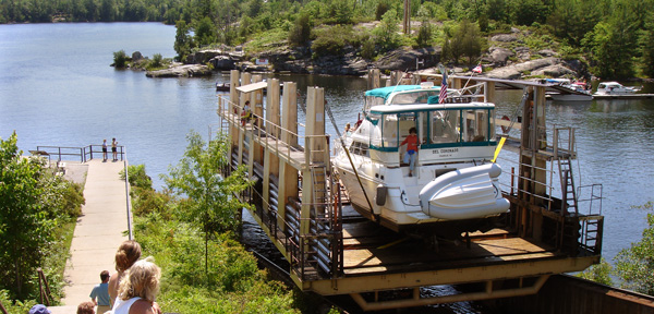 bigchutevisit 34 Trent Severn Waterway – Lost Channel Anchorage – Severn Falls, Canada