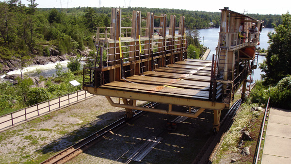 bigchutevisit 60 Trent Severn Waterway – Lost Channel Anchorage – Severn Falls, Canada