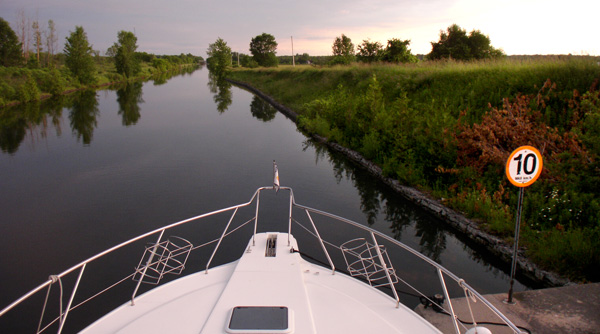 gamebridgetieup 11 Trent Severn Waterway – Lock Wall in Gamebridge, Canada