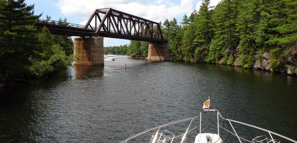 tolostchannel 74 Trent Severn Waterway – Lost Channel Anchorage – Severn Falls, Canada