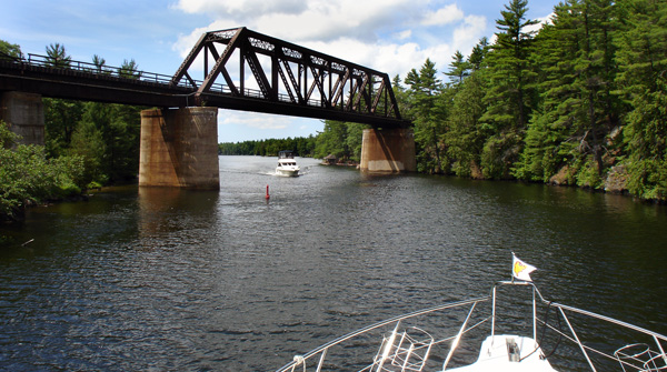 tolostchannel 75 Trent Severn Waterway – Lost Channel Anchorage – Severn Falls, Canada
