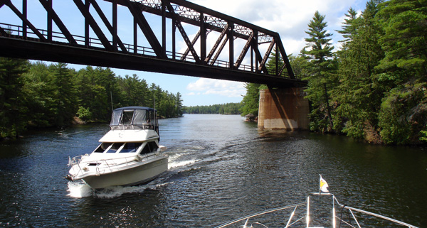 tolostchannel 77 Trent Severn Waterway – Lost Channel Anchorage – Severn Falls, Canada